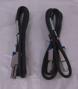 Lot 2 CÂBLE SAS EXTERNE DELL 315-0601270 SFF-8088 VERS SFF-8088 2M - Photo 1/8
