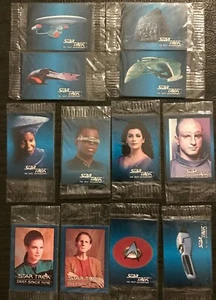 ( U SELECT CARDS ) 1993 STAR TREK MINI 1.5"X 2" Mint in wrapper* 🔽 - Picture 1 of 59