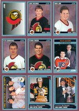 1992-93 SCORE CANADIAN OLYMPIANS 512-550 SHARP SHOOTERS NHL HOCKEY CARD SEE LIST