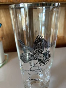 handcrafted 7 inch glass of Grouse silver edging - Bild 1 von 6