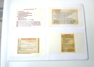 Lot of 60 Recipes Vintage Handwritten Typed Newspaper Magazine Package Clippings - Picture 1 of 5
