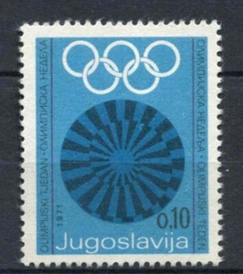 Yugoslavia 1971 SG#1465 Olympic Games Fund MNH #A62568 - Picture 1 of 1