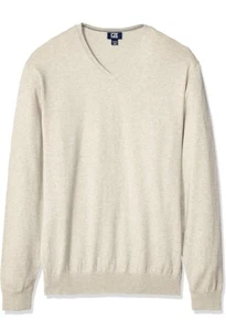Cutter & Buck Men's Cotton-Rich Classic Lakemont Anti-Pilling V-Neck Sweater SM - Picture 1 of 1