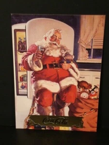 Coca~Cola 1993-Collector Series-1 - "Gold Foil - Santa" Subset Chase Card - S-2 - Picture 1 of 4