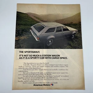 AMC Sportabout Hatchback 1971 Vintage Print As 13"x10" American Motors - Picture 1 of 2