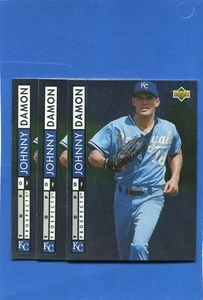 (3) 1994 UPPER DECK #546 JOHNNY DAMON KANSAS CITY ROYALS ROOKIE NUOVO DI ZECCA BELLO!! - Foto 1 di 2
