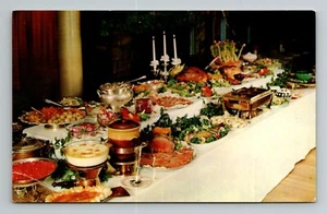 Kingstown Inn North Kingstown Rhode Island RI Buffet Postal Cromo Sin Publicar - Imagen 1 de 2