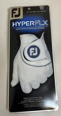 Footjoy HyperFLX Left Men's Cadet XL-LG Golf Glove Fits RH Golfer NEW - Image 1 of 4