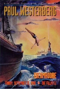 Paul Westerberg Konzert Poster San Francisco 1996 F-237 The Fillmore - Bild 1 von 1