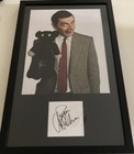 Rowan Atkinson   **HAND SIGNED**  framed display  ~ AUTOGRAPHED ~ Mr Bean