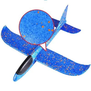 Foam Plane Hand Throw Yard Games Outdoor Launch Toy for Backyard Boys Girls - Picture 1 of 12