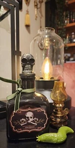 6" Halloween Black Apothecary Poison Bottle Tabletop Décor by Ashland - Picture 1 of 4