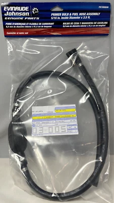 Evinrude / Johnson 5/16 x 3.5 ft. Primer Bulb & Hose (5008599) - Image 1 of 2