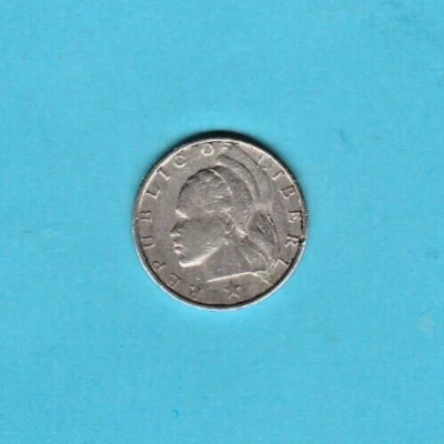 Moneda de diez centavos Liberia 1975 - km 15a.2 - Ver escaneos Foto 1 de 2