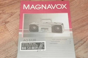 MAGNAVOX AQ5120 MANUAL - Picture 1 of 1