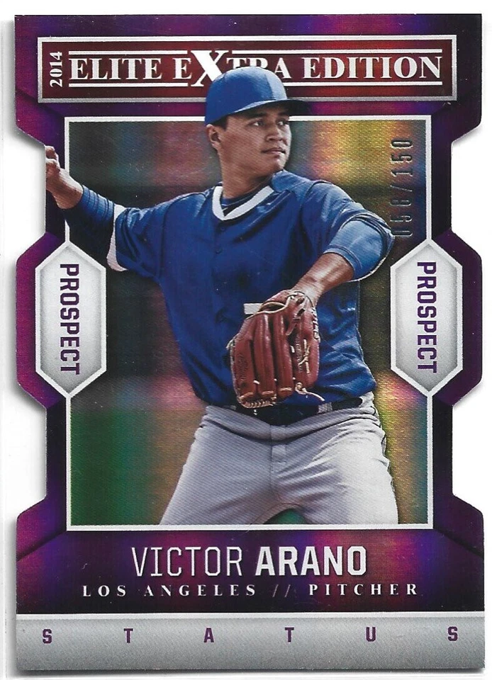 2014 Panini Elite Extra Edition Prospect Status /150 Victor Arano #93 - Image 1 of 1