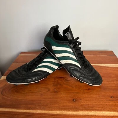 Botines de fútbol Adidas 2001 de colección para hombre negros/verdes/blancos para hombre talla 10,5 - YXN 693 Foto 1 de 4