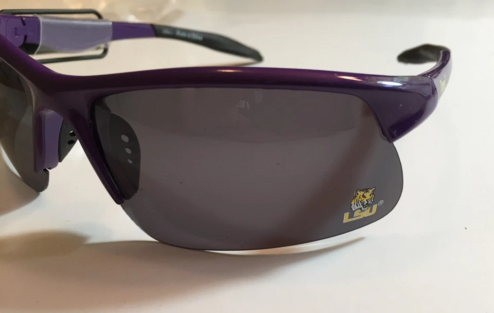 LSU Tigers Sunglasses With Polarized UV Protection Lesnses -