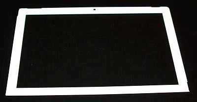 Bisel de cubierta frontal de pantalla genuino de 13,3" grado B (blanco)--Apple A1181 Macbook 2007 Foto 1 de 4