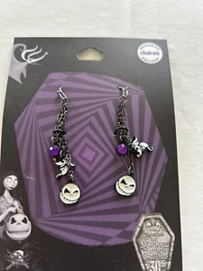 Claires Halloween Nightmare Before Christmas baumelnder durchbohrter Haken Jack Hund neu - Bild 1 von 2