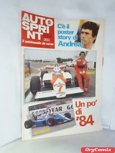 Auto Sprint - N.47 - 22-28 Novembre 1983 - Prost - De Castillo - Magazine Good - Picture 1 of 2