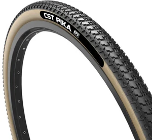 CST Pika 700 x 38C Gravel Tyre Dual Compound 60 TPI Folding Bead TLR EPS Black - Picture 1 of 1