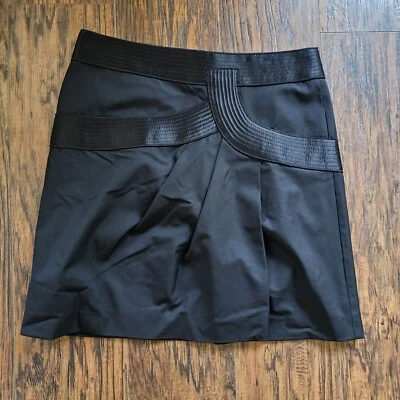 Robert Rodriguez Nylon/Spandex Front Pleats Lined Skirt size 4 Cute! - Изображение 1 из 4