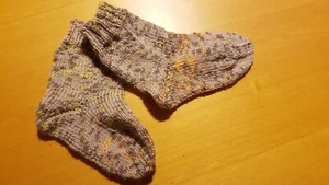 Kindersöckchen Kindersocken Babysöckchen Gr. 20 - handgestrickt - Bild 1 von 3