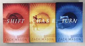 lot 3 ZACK MASON ChronoShift Trilogy (Shift/Chase/Turn) Trade Softcovers - Picture 1 of 8