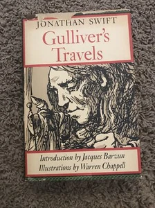 Gulliver’s Travels Jonathan Swift Oxford Press 1977 Warren Chappell illust - Picture 1 of 3