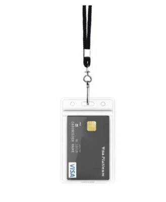 PROOF ID 4 Cruise Ship ID Card Holder Water Proof Lanyard Work School Protector Free Ship