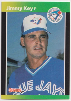 1989 Donruss Baseballs Best #87 Jimmy Key Toronto Blue Jays - Image 1 of 2
