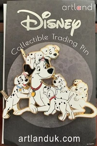 Pin Jumbo LE 125 Disney Artland 101 Dálmatas Pongo con Cachorros - Imagen 1 de 1