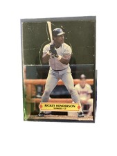 Rickey Henderson 1987 Leaf Fold Out Pop-Up Figure All-Star Game NM-MT ⚾️
