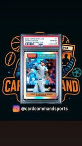 2025 Topps Heritage - Giradischi Shohei Ohtani #1 rifrattore cromato - Foto 1 di 1