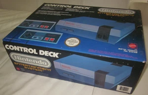 NINTENDO NES ENTERTAINMENT SYSTEM-CONTROL DECK-PAL-MATTEL-ITALIANA-COMPLETA-RARA - Imagen 1 de 24