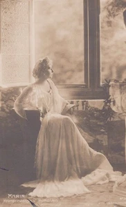 Princess Maria of Romania QUEEN of YUGOSLAVIA - RPPC Postcard ROYALTY #9 - Picture 1 of 2