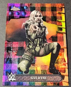 2025 Topps Chrome WWE Cactus Jack Red Black Flannel Izzi Dame Refractor #82 - Picture 1 of 2