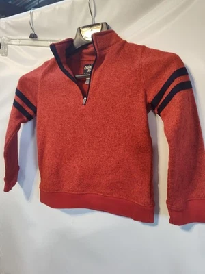 Suéter Osh Kosh B'gosh Manga Larga Tejido 1/4 Cremallera Niños Talla 8 Foto 1 de 3
