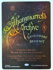 Magic the Gathering - Secret Lair Alhammarret's Archive Foil 0027 - Picture 1 of 1