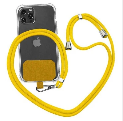 Universal Adjustable Crossbody Cell Phone Lanyard Neck Strap For iPhone Samsung - Image 1 of 4
