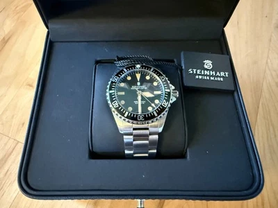 Steinhart Ocean One Vintage Military 39 Gnomon Watch Exclusive Edition - Image 1 of 4