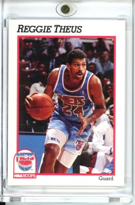 1991-92 Hoops #138 Reggie Theus - Image 1 of 2