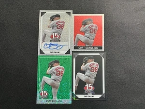 CURT SCHILLING 2025 LEAF NSCC 15TH ANNIVERSARY SHIMMER AUTO 1/1 * SHIMMER MINI - Picture 1 of 1