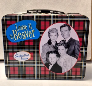 VINTAGE Leave It to Beaver Lunchbox Complete First Season DVD & Photo Album Set - Picture 1 of 12