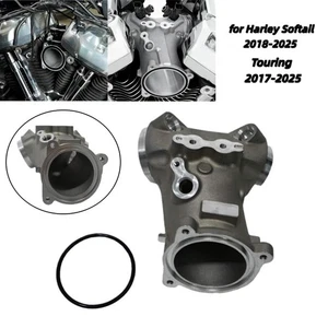 55mm M8 High Flow Intake Manifold Fit For Harley Touring 17-25 Softail 2018-2025 - Picture 1 of 8