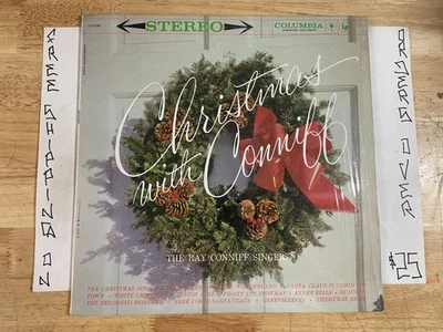THE RAY CONNIFF SINGERS CHRISTMAS WITH CONNIFF 1970 STEREO LP IN SHRINK - Image 1 of 3