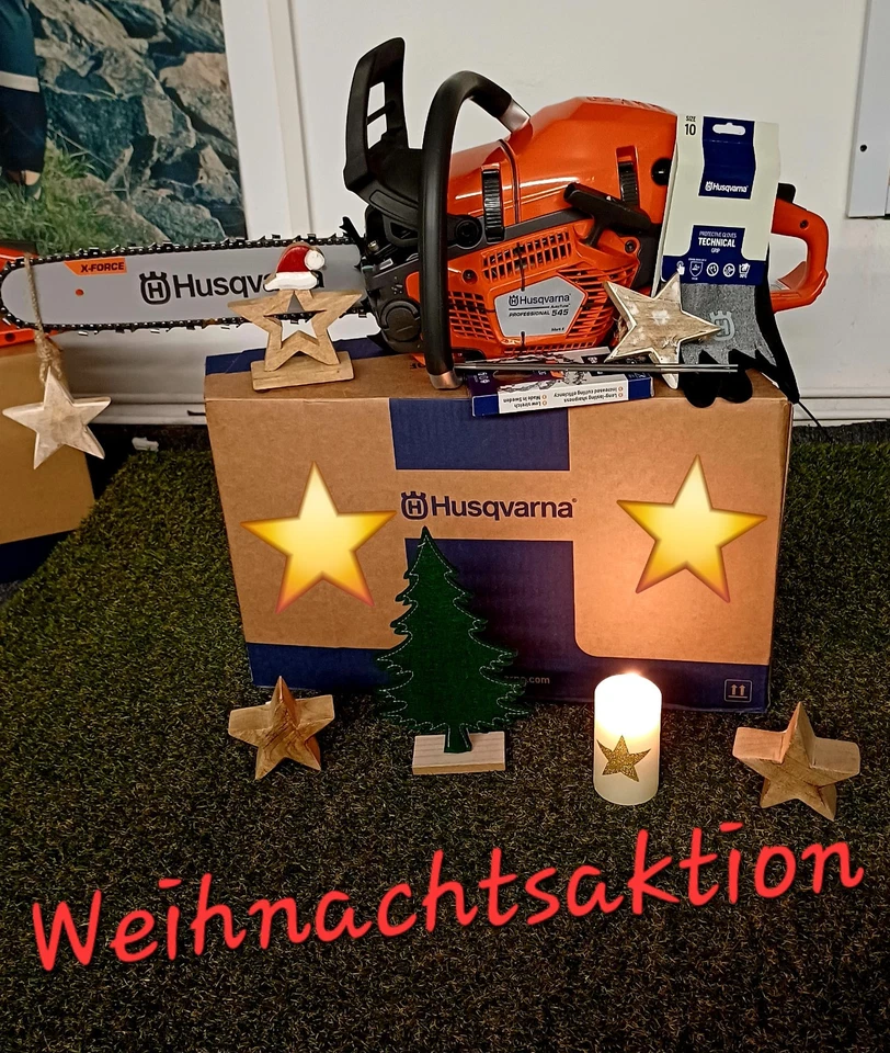 Husqvarna Benzin Motorsäge Kettensäge 545 Mark II 15" 38 cm Weihnachtsaktion - Bild 1 von 1