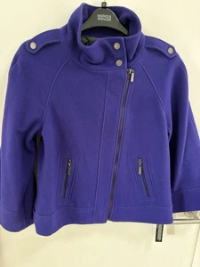 Wool Biker Jacket BNWT - Picture 1 of 11
