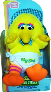 Barrio Sésamo Little Grande Pájaro™ Suave Muñeca,Vintage 1984 Nuevo! Nuevo En - Picture 1 of 3